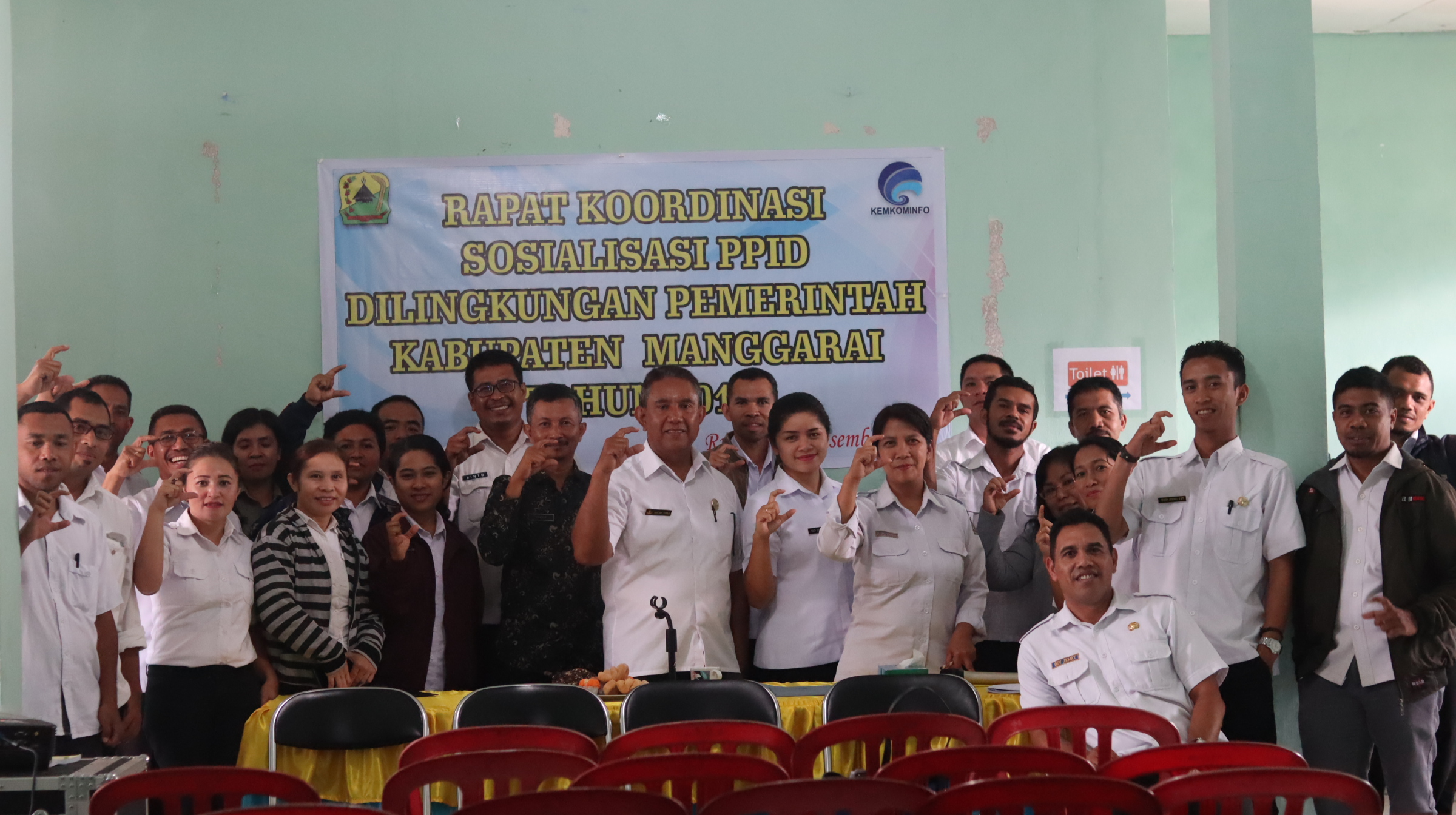 Sosialisasi PPID Lingkup Pemkab. Manggarai